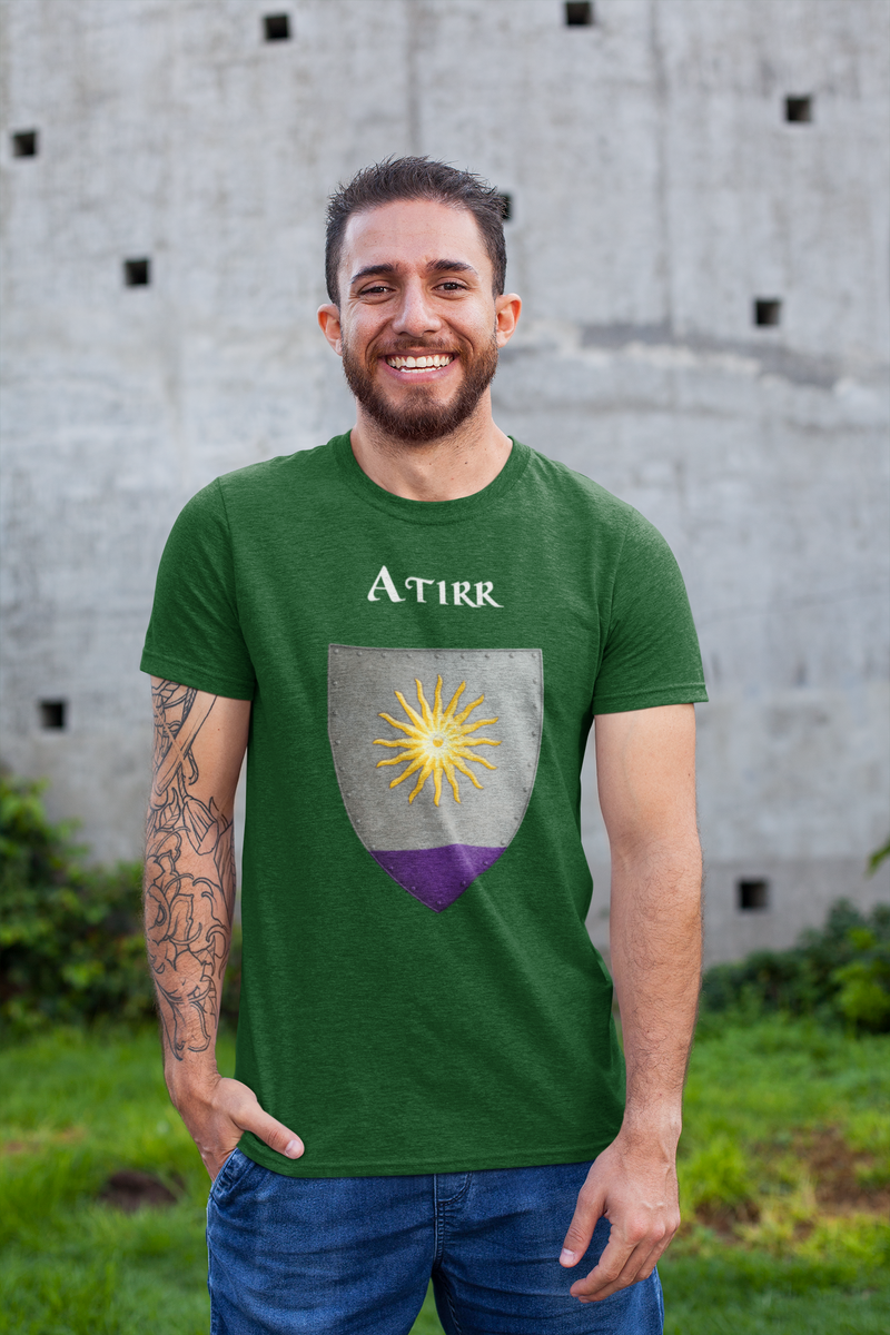 Atirr Heraldry of Greyhawk Anna Meyer Cartography Cotton T-Shirt