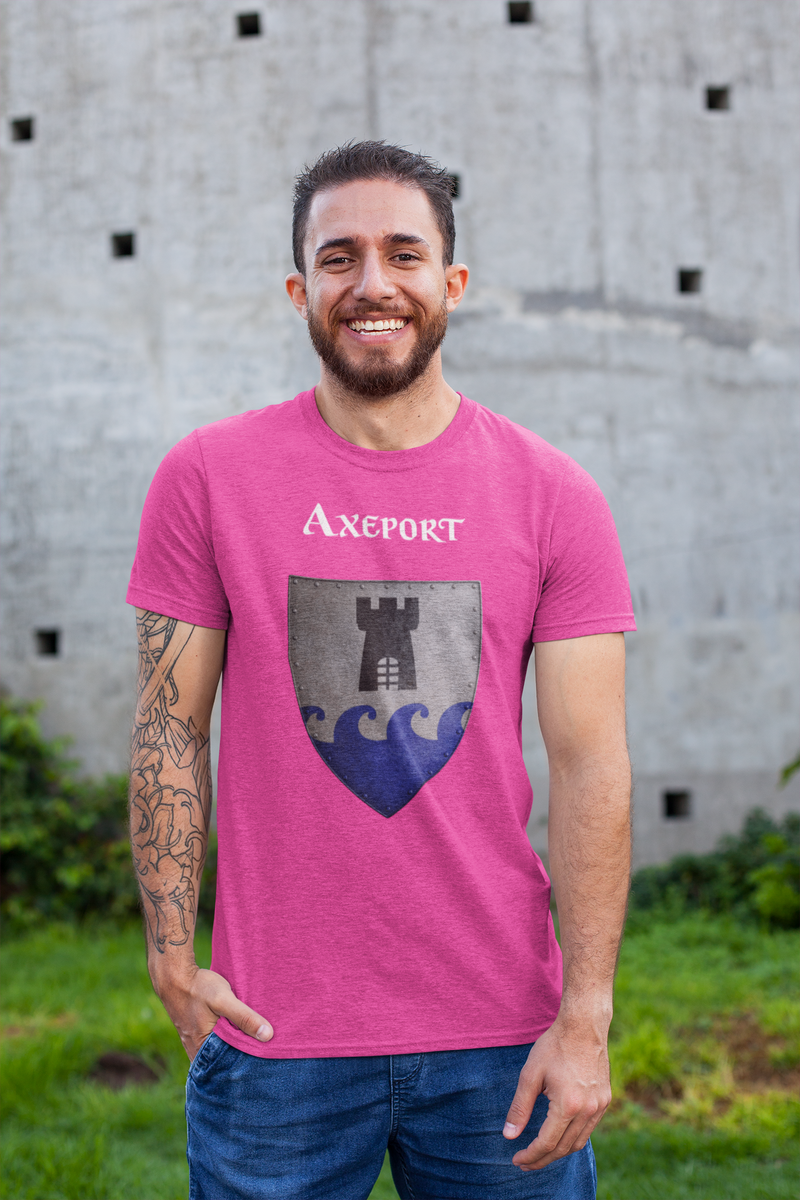 Axeport Heraldry of Greyhawk Anna Meyer Cartography Cotton T-Shirt