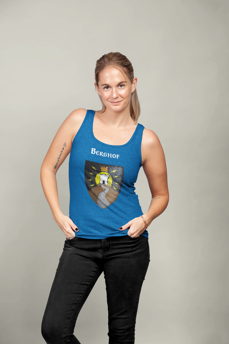 Berghof Heraldry of Greyhawk Anna Meyer Cartography Cotton T-Shirt