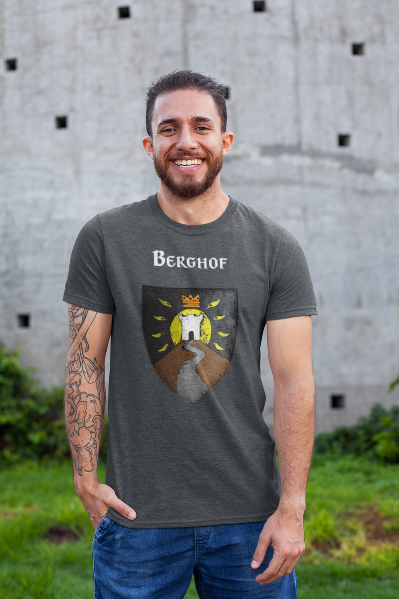 Berghof Heraldry of Greyhawk Anna Meyer Cartography Cotton T-Shirt