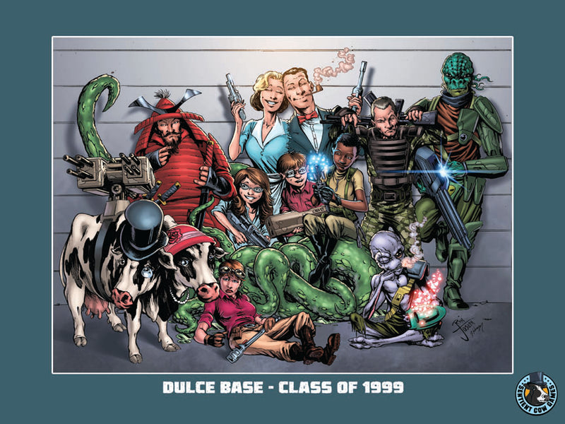 Dulce Base Class Of 1999 Canvas Print Secret Unknown Stuff: Escape from Dulce