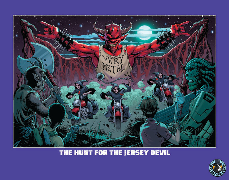 Hunt For The Jersey Devil Canvas Print Secret Unknown Stuff: Escape from Dulce