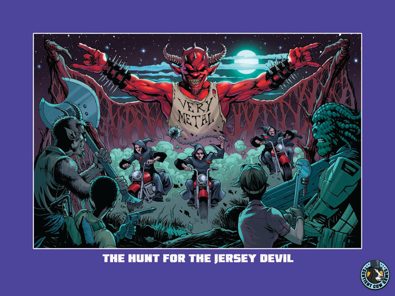 Hunt For The Jersey Devil Canvas Print Secret Unknown Stuff: Escape from Dulce