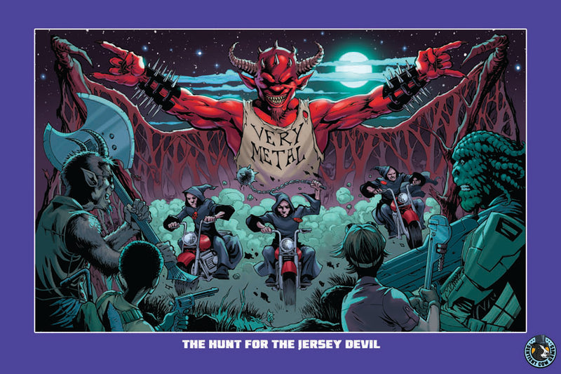 Hunt For The Jersey Devil Canvas Print Secret Unknown Stuff: Escape from Dulce