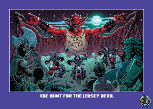 Hunt For The Jersey Devil Canvas Print Secret Unknown Stuff: Escape from Dulce