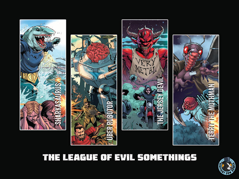 The League Of Evil Somethings Canvas Print Secret Unknown Stuff: Escape from Dulce