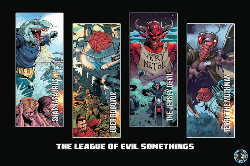 The League Of Evil Somethings Canvas Print Secret Unknown Stuff: Escape from Dulce