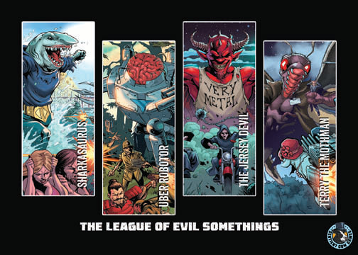 The League Of Evil Somethings Canvas Print Secret Unknown Stuff: Escape from Dulce