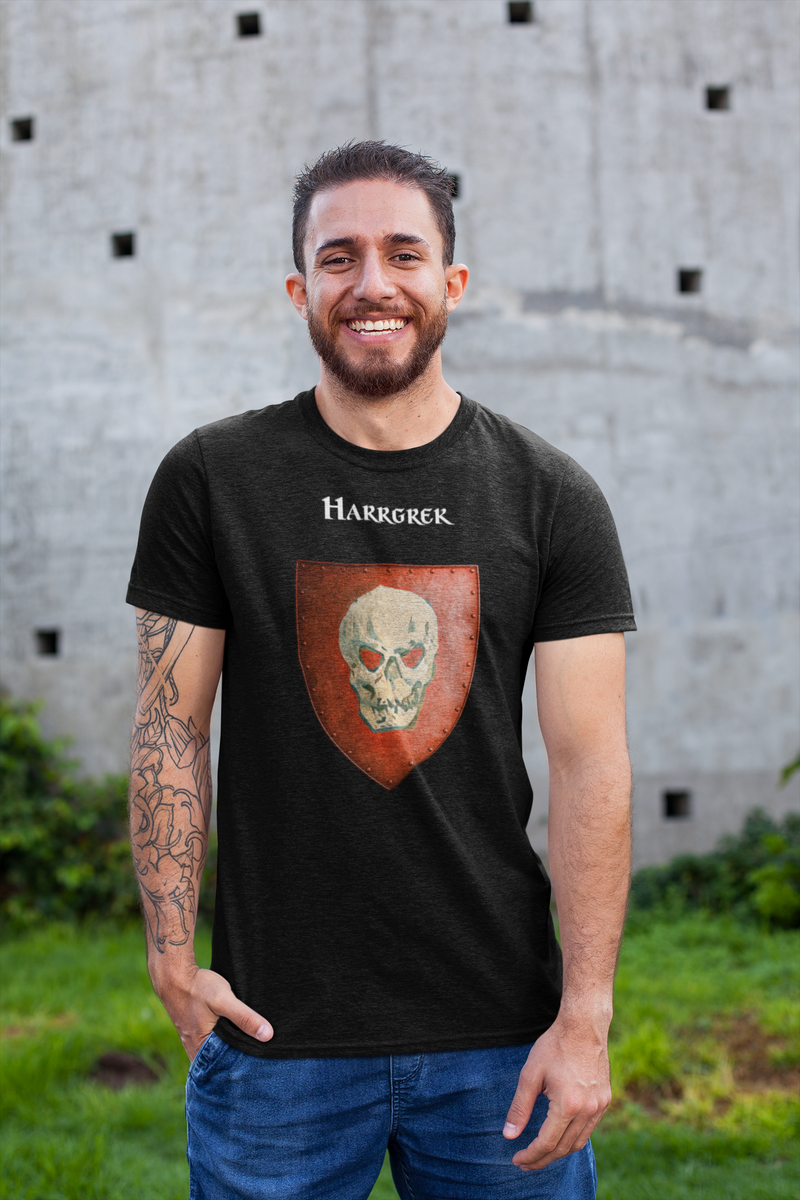 Harrgrek Heraldry of Greyhawk Anna Meyer Cartography Cotton T-Shirt