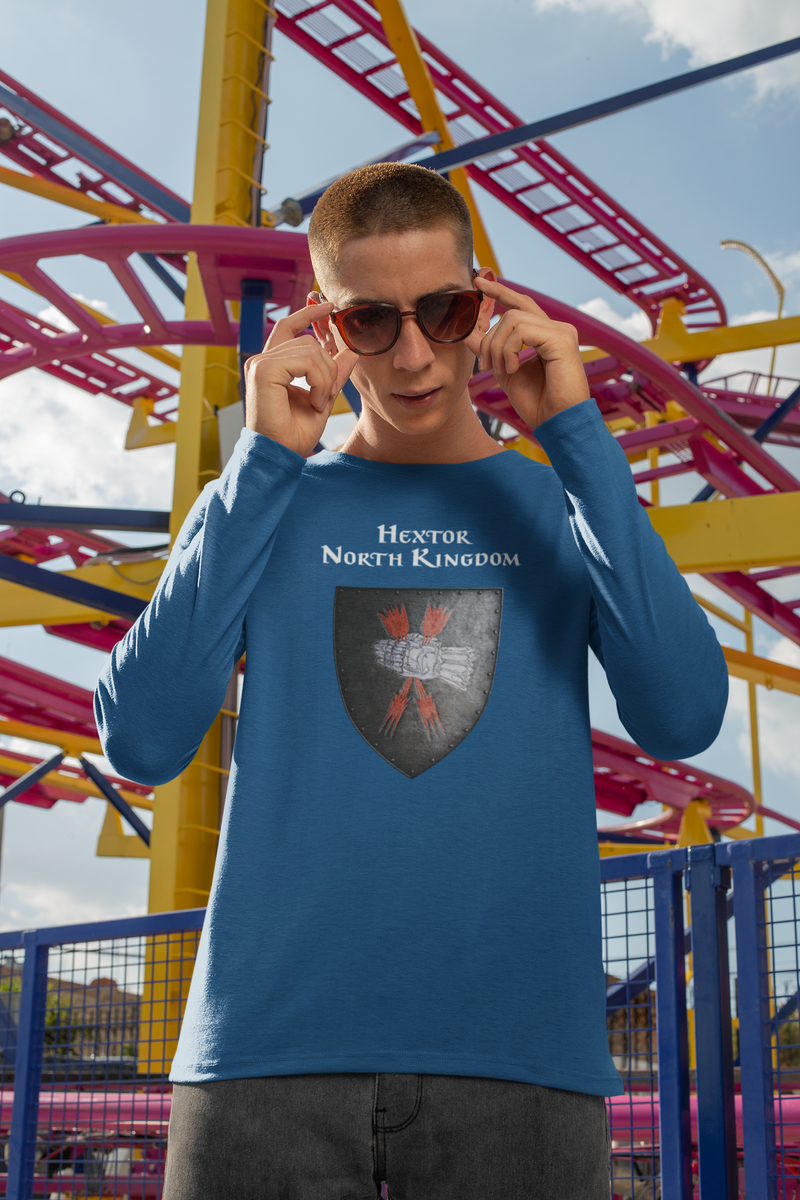 Hextor North Kingdom Heraldry of Greyhawk Anna Meyer Cartography Cotton T-Shirt