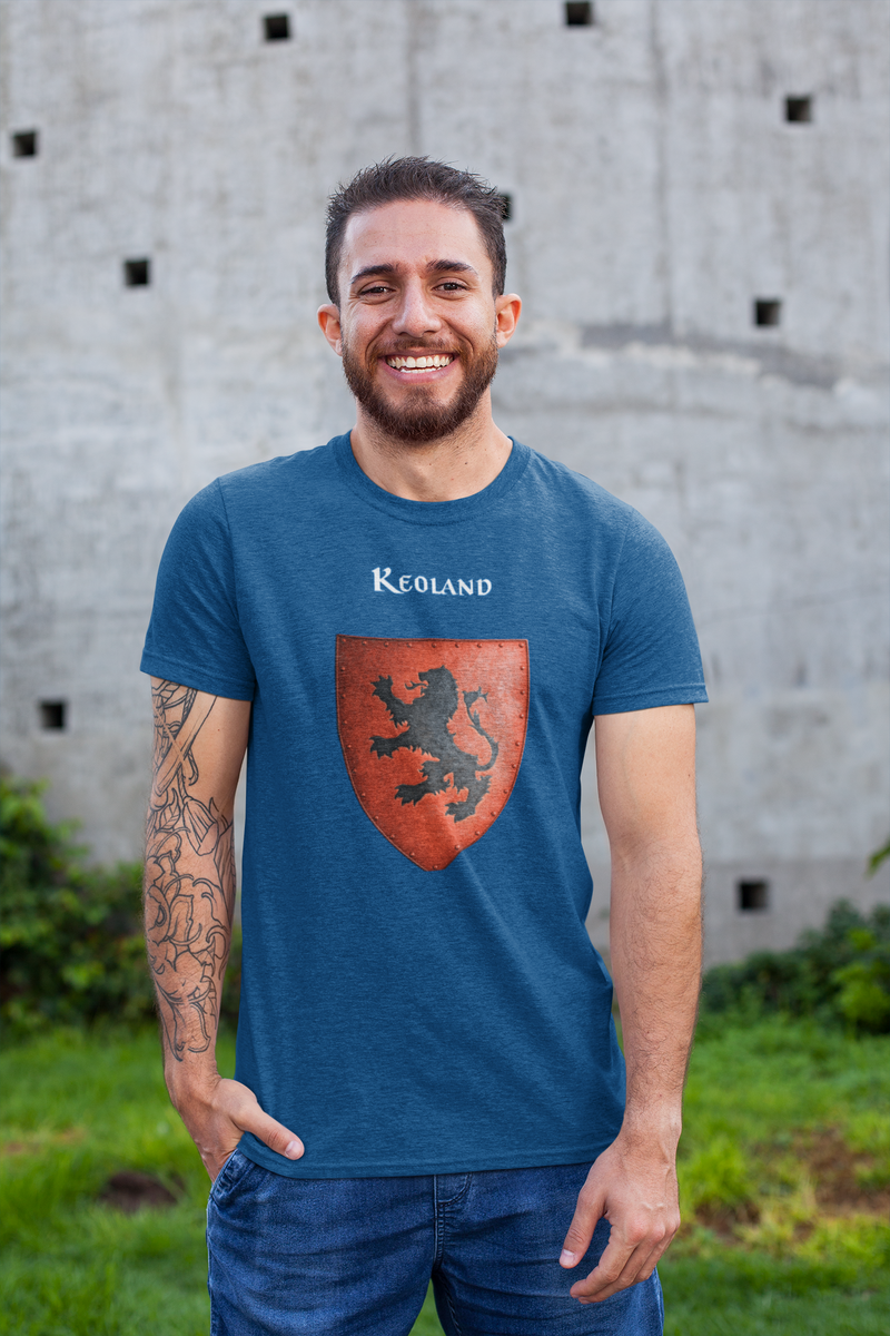 Keoland Heraldry of Greyhawk Anna Meyer Cartography Cotton T-Shirt