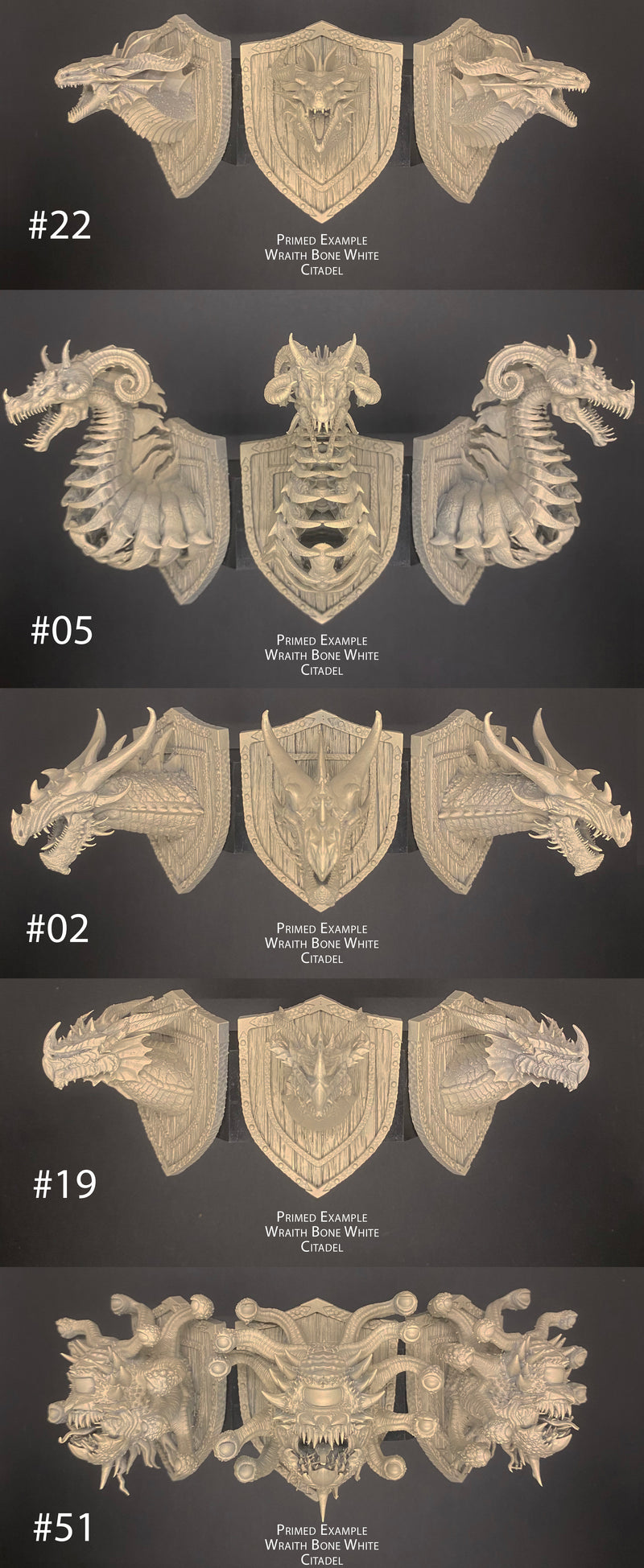 Top 5 Best Sellers Monstrous Menagerie 3D Printed Miniature Primed Wholesale