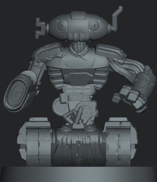 ROBOT COMMANDER Secret Unknown Stuff-Escape from Dulce 3D Printed Miniature