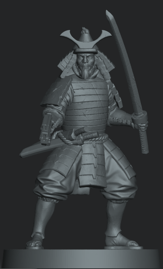 HATTORI HANZO Secret Unknown Stuff-Escape from Dulce 3D Printed Miniature