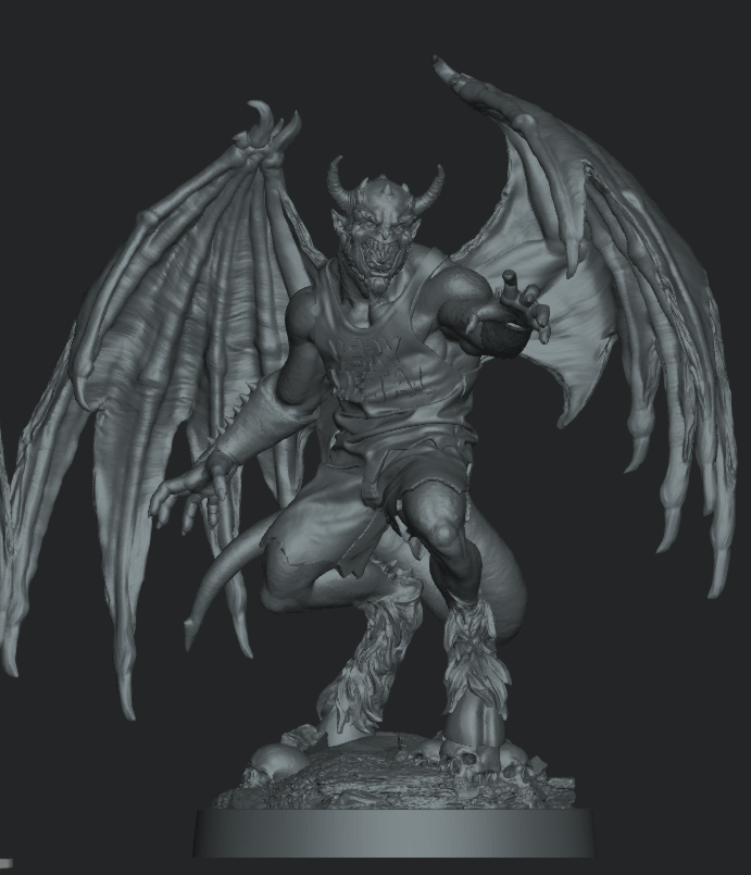 THE JERSEY DEVIL Secret Unknown Stuff-Escape from Dulce 3D Printed Miniature