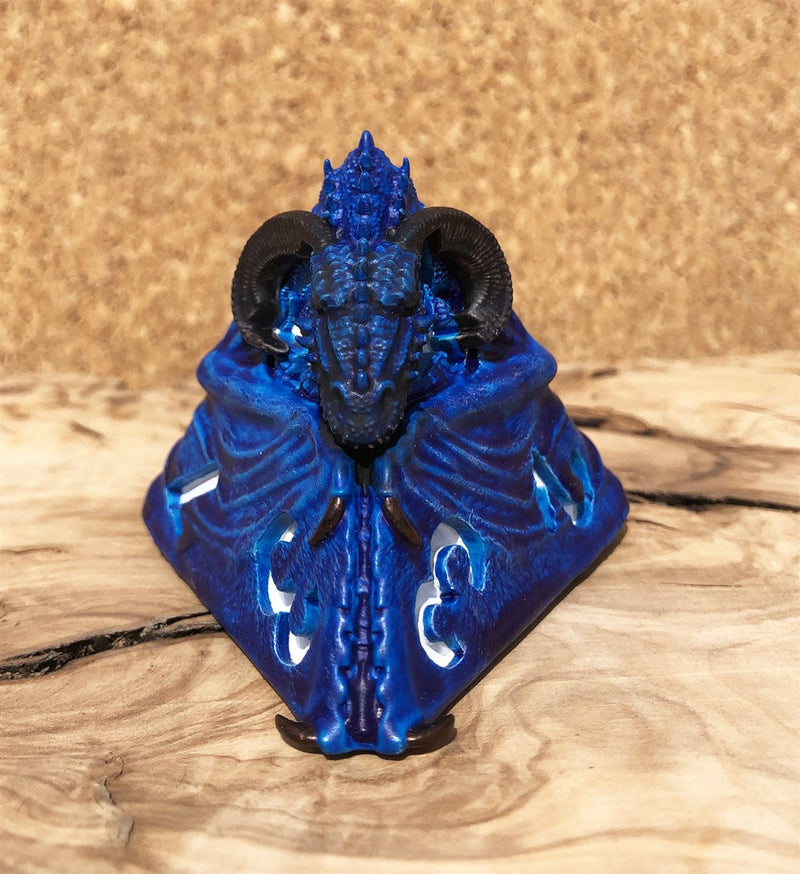 Tes'sera the Blue D4 Dragon Dice Miniature Noble Dwarf Exclusive Primed Wholesale