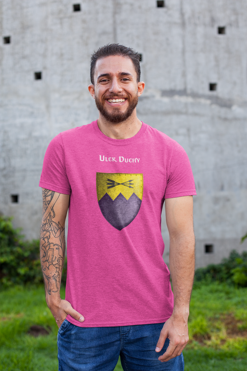 Ulek Duchy Heraldry of Greyhawk Anna Meyer Cartography Cotton T-Shirt