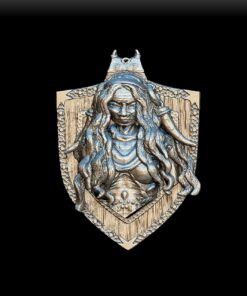 90 Sea Hag Trophy Bust front view – Monstrous Menagerie Collectible Miniature