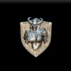 69 Pit Fiend Female Trophy Bust – Monstrous Menagerie Front View showing snarling face and horns