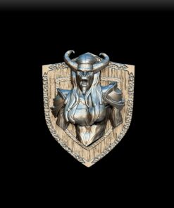 69 Pit Fiend Female Trophy Bust – Monstrous Menagerie Front View showing snarling face and horns
