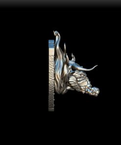 Right Profile of Gorgon Trophy Bust