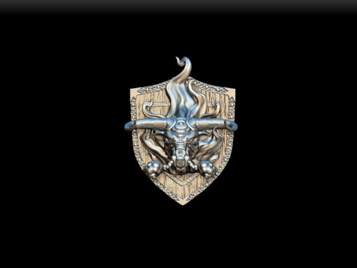 72 Gorgon Trophy Bust – Monstrous Menagerie Front View