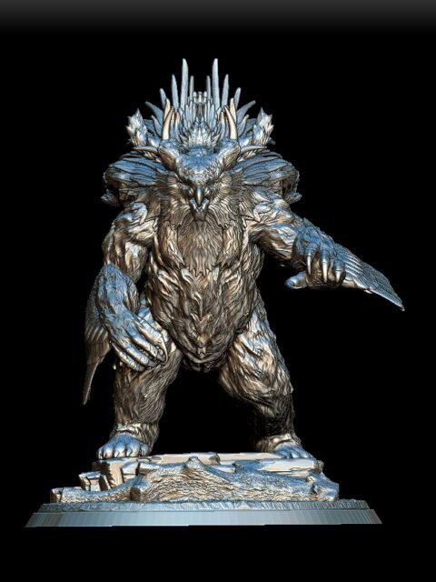 73 Owlbear Full-Body Miniature – Monstrous Menagerie