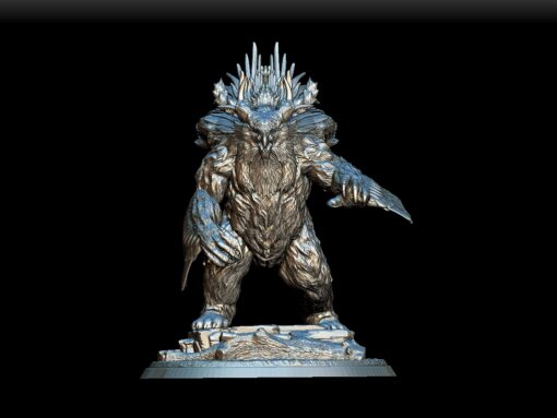 73 Owlbear Full-Body Miniature – Monstrous Menagerie