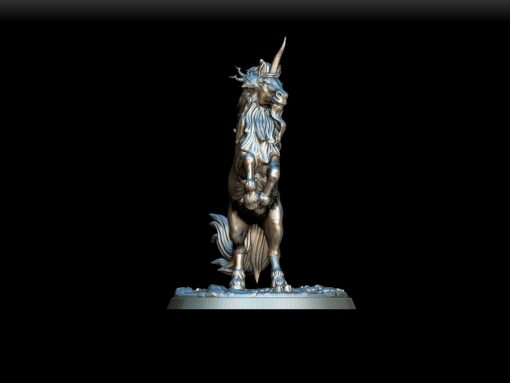 75 Nightshade Unicorn Full-Body Miniature – Monstrous Menagerie