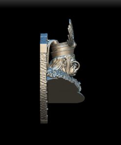 Gruulga Bloodwomb bust right profile, snarling visage