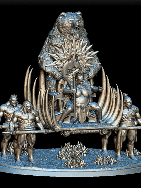 Gruulga Bloodwomb full-body miniature complete monstrous detail