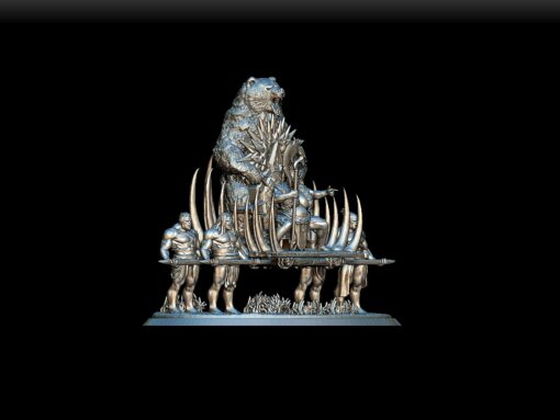 Gruulga Bloodwomb full-body angled view with hunched stance
