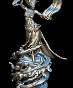 Djinn full-body miniature complete elemental detail