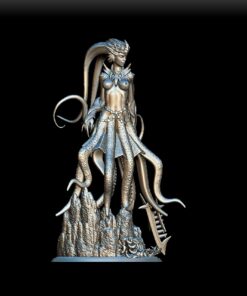 Krakena full-body angled view with tentacles unfurled