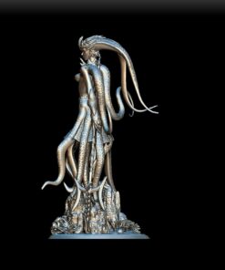 Krakena miniature left profile, aquatic anatomy
