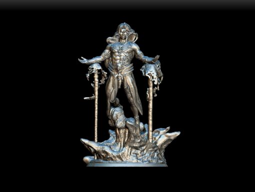 80 Marid Full-Body Miniature – Monstrous Menagerie