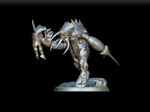 Umber Hulk full-body angled view with mandibles and claws