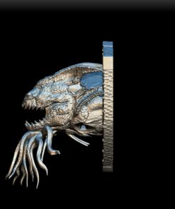 Kraken bust left profile display
