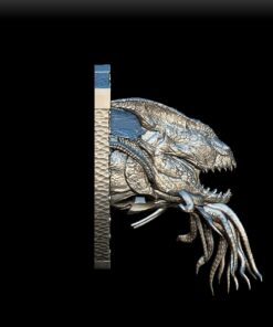 Kraken bust right profile detail