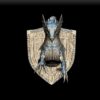 84 Hippogriff Trophy Bust front view – Monstrous Menagerie Collectible Miniature