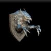 85 Griffon Trophy Bust angled view – avian leonine resin bust