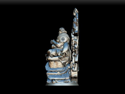 86 Dao Full-Body Miniature left profile – fantasy genie miniature