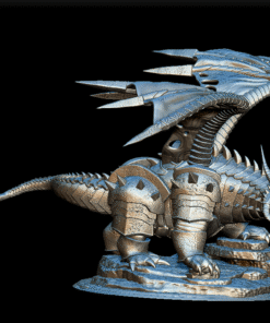 87 Chardalyn Dragon Full-Body front view – Monstrous Menagerie Collectible Miniature