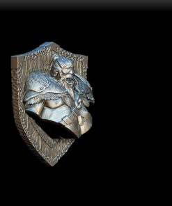 88 Cyclops Trophy Bust angled view – Monstrous Menagerie Collectible Miniature