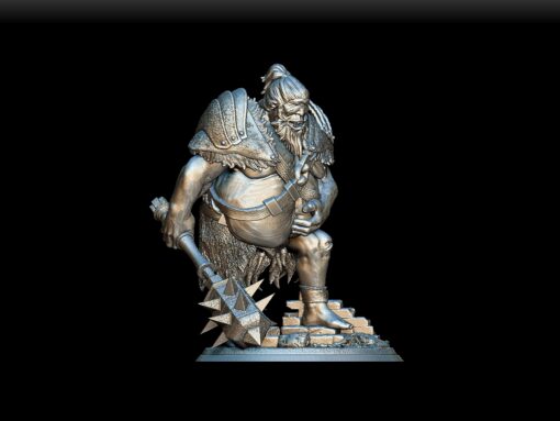 88 Cyclops Full-Body angled full view – resin fantasy miniature