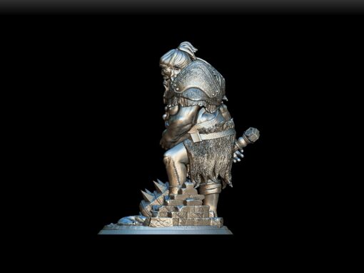 88 Cyclops Full-Body left profile – collectible sculpture