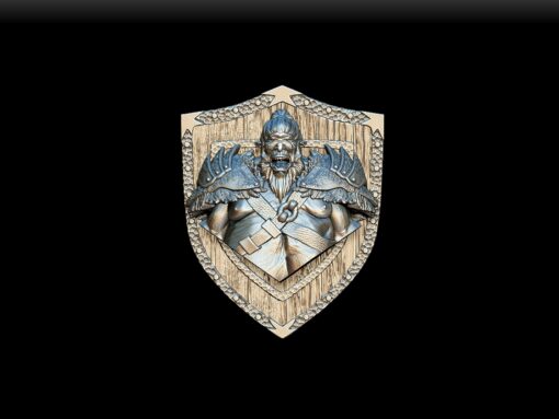 88 Cyclops Trophy Bust front view – Monstrous Menagerie Collectible Miniature