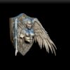 89 Harpy Trophy Bust angled view – Monstrous Menagerie Collectible Miniature