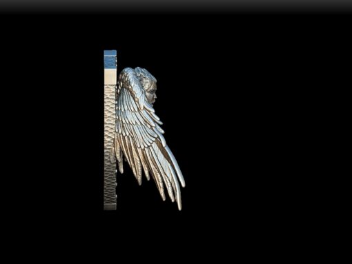 89 Harpy Trophy Bust right profile – Monstrous Menagerie Collectible Miniature