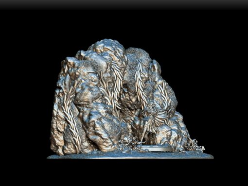 90 Sea Hag Full-Body angled full view – Monstrous Menagerie Collectible Miniature